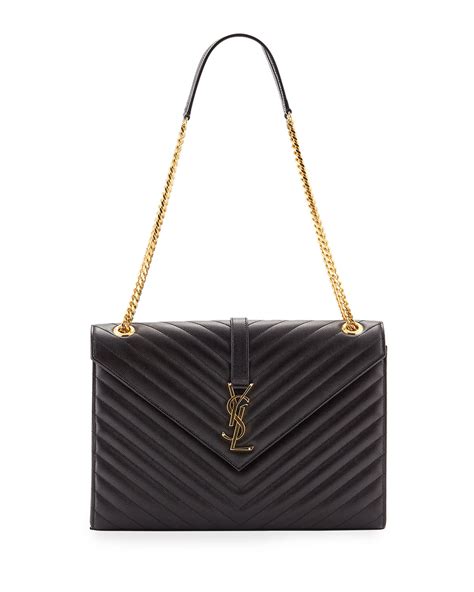 monogram ysl envelope chain wallet bag shop|ysl envelope wallet on chain.